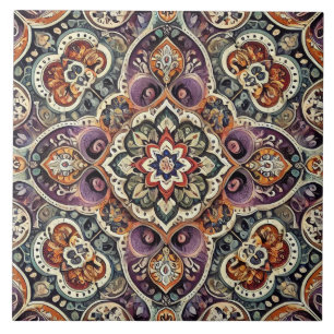 Azulejo De Cerâmica Elegância boêmica maximalista