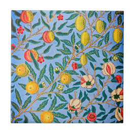 Azulejo De Cerâmica Elegância do eterno: Quatro Frutas de William Morr
