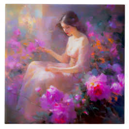 Azulejo De Cerâmica Elegância Sensual