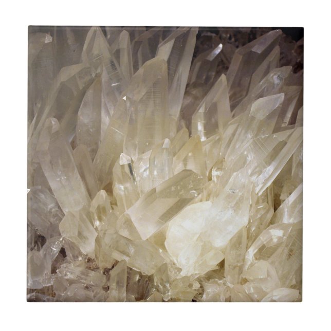 Azulejo De Cerâmica Elegante Energy Graphic Clear Quartz (Frente)
