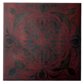 azulejo de cerâmica elegante romântica mandala