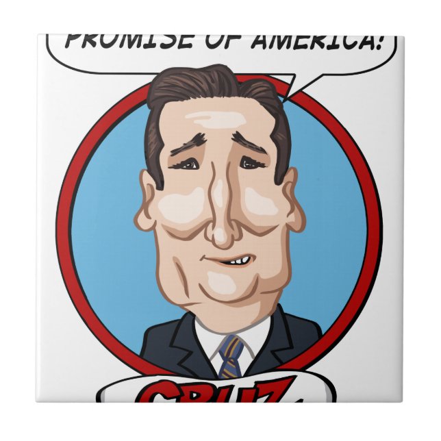 Azulejo De Cerâmica Eleição 2016 presidencial (Frente)