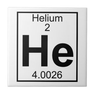 Azulejo De Cerâmica Elemento 002 - Ele - Hélio (Cheio)