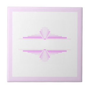 Azulejo De Cerâmica Elementos da arte deco a rosa