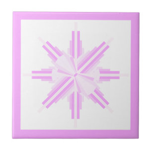 Azulejo De Cerâmica Elementos de deco de arte a rosa