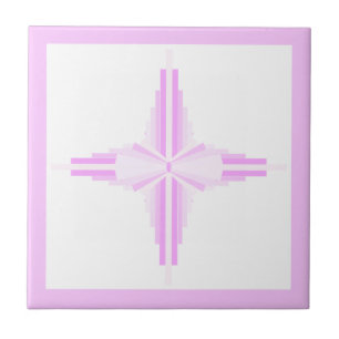 Azulejo De Cerâmica Elementos de deco de arte a rosa