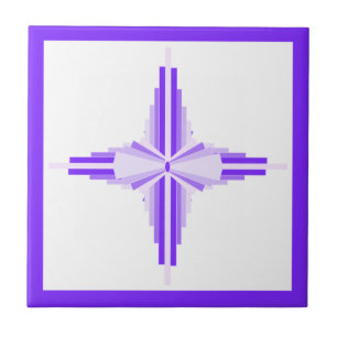 Azulejo De Cerâmica Elementos de deco de arte em puras profundas e lev