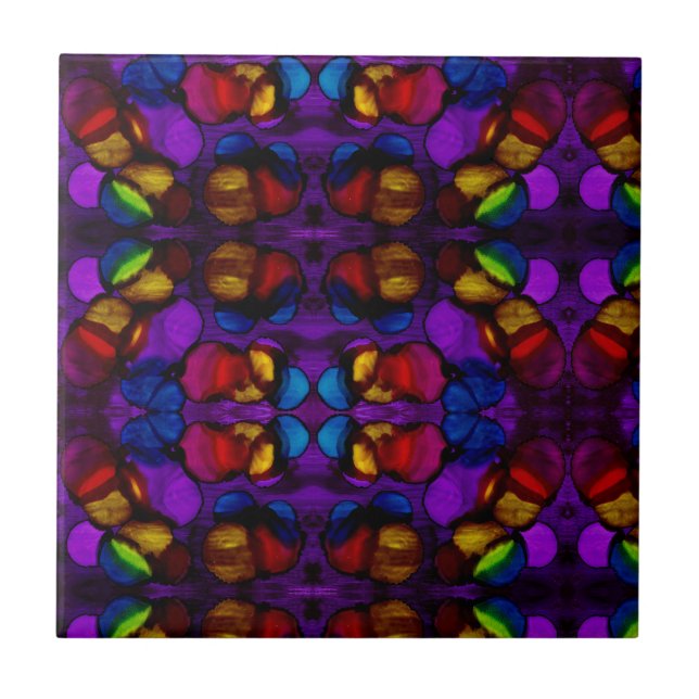 Azulejo De Cerâmica Elétrico Bloom (Frente)