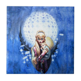 Azulejo De Cerâmica Elf Madonna