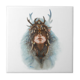 Azulejo De Cerâmica Elf Shaman