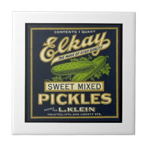 Azulejo De Cerâmica Elkay Sweet MIxed Pickles