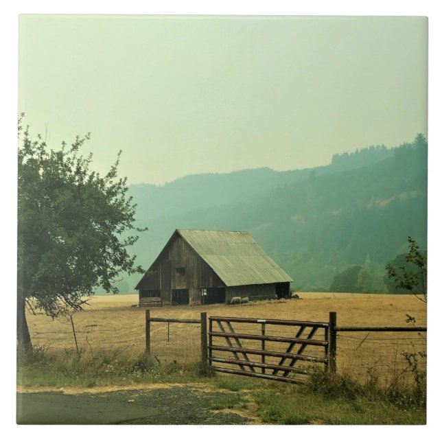 Azulejo De Cerâmica Elkton, Oregon (Frente)