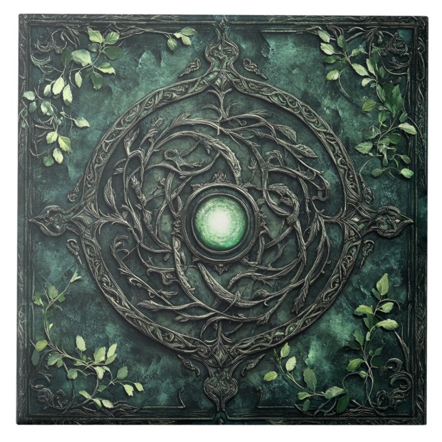 Azulejo De Cerâmica Elven Rotund (Frente)