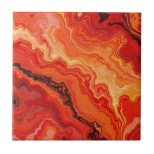 Azulejo De Cerâmica Ember Glow