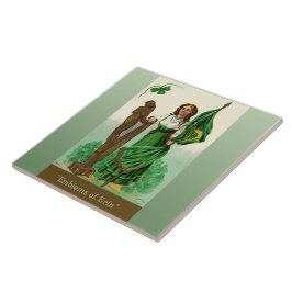 Azulejo De Cerâmica Emblemas de Erin