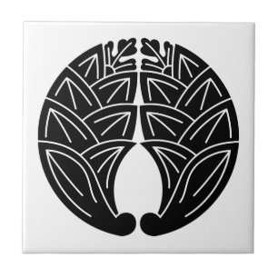 Azulejo De Cerâmica Embrulhando gingers japoneses