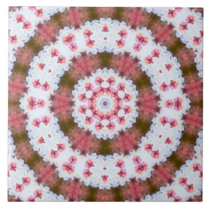 Azulejo De Cerâmica Encaminhamento redondo, mandala