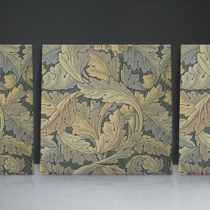 Azulejo De Cerâmica Encantador Acanthus William Morris Floral
