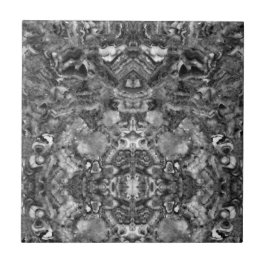 Azulejo De Cerâmica Enfumaçado cinza Quartz, padrão preto de cinzas br