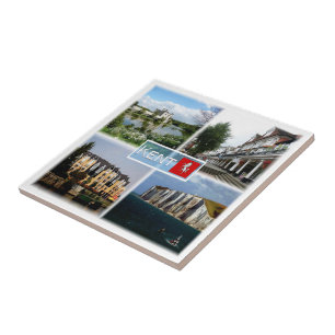 Azulejo De Cerâmica ENG006 CASTELO DE LEEDS, ROYAL TUNBRIDGE WE, Dover