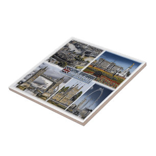 Azulejo De Cerâmica ENG015 LONDRES, Inglaterra, Europa,