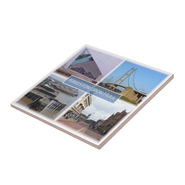 Azulejo De Cerâmica ENG017 KINGSTON em HULL, Yorkshire, (Lateral)