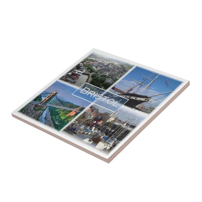 Azulejo De Cerâmica ENG029 BRISTOL, Inglaterra, Europa, (Lateral)