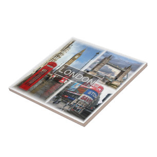 Azulejo De Cerâmica ENG048 LONDRES, Inglaterra, Europa,