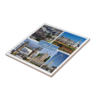 Azulejo De Cerâmica ENG056 LONDRES, Inglaterra, Europa,