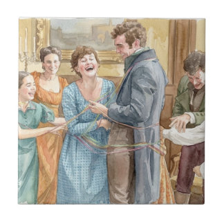 Azulejo De Cerâmica Engagement Celebration i "The Other Bennet Sister"