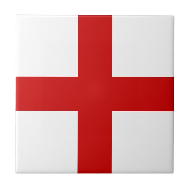 Azulejo De Cerâmica England Flag (Frente)
