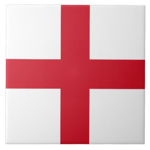 Azulejo De Cerâmica English Flag (Inglaterra)