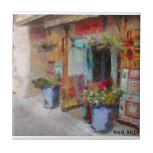 Azulejo De Cerâmica Entrada de Santa Fé