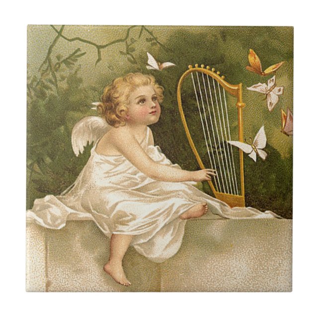 Azulejo De Cerâmica Entusiasmo para a vida (Frente)