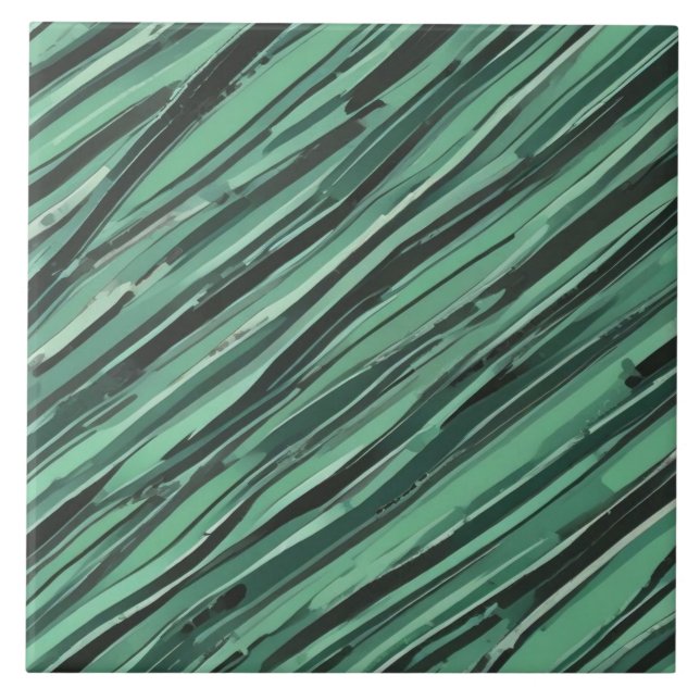 Azulejo De Cerâmica Enxergar algas (Frente)