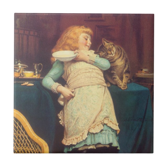 Azulejo De Cerâmica Enxergar Melhor Do Que Amarrar Charles Burton Barb (Frente)