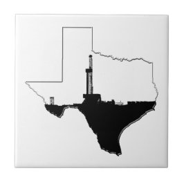 Azulejo De Cerâmica Equipamento do estado do Texas e de perfuração