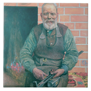 Azulejo De Cerâmica Erik Erikson, ferreiro