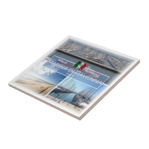 Azulejo De Cerâmica ERM032 MARINA DI RAVENNA, Itália,