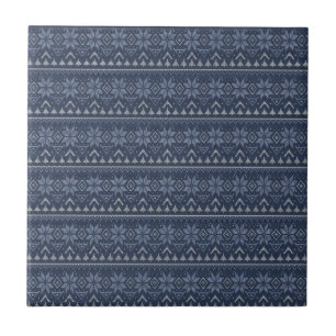 Azulejo De Cerâmica Escandinavo, tricô