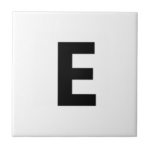 Azulejo De Cerâmica Escolher qualquer letra   Fonte: Aberto Sans Conde