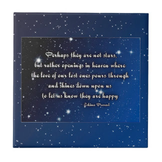 Azulejo De Cerâmica Eskimo Proverb Talvez não sejam estrelas