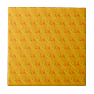 Azulejo De Cerâmica Esmagamento de Damasco Chic Floral Abstrato