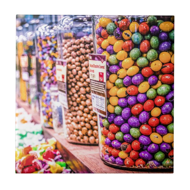 Azulejo De Cerâmica Esmagamento dos doces (Frente)