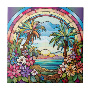 Azulejo De Cerâmica esmalte elegante de jardim