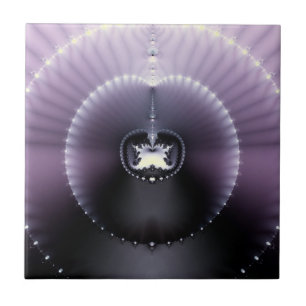Azulejo De Cerâmica Espaço Roxo