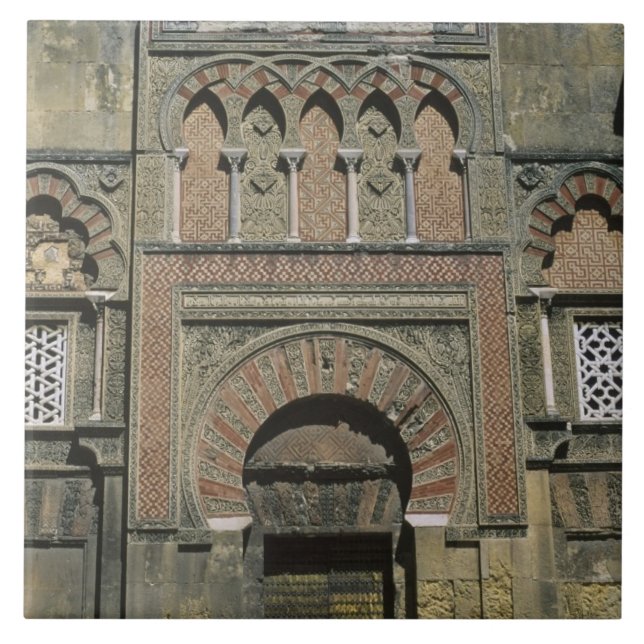 Azulejo De Cerâmica Espanha, Córdoba, Mezquita (mesquita). (Frente)