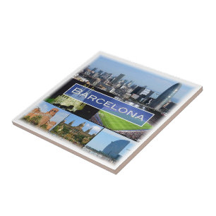 Azulejo De Cerâmica espanha zES003 BARCELONA,