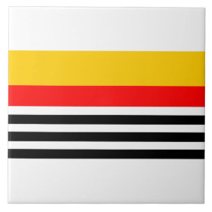 Azulejo De Cerâmica Espanhol Clássico de Stripe