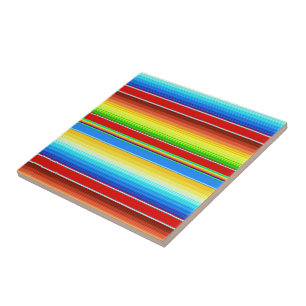 Azulejo De Cerâmica Espanhol tradicional geral mexicano vibrante